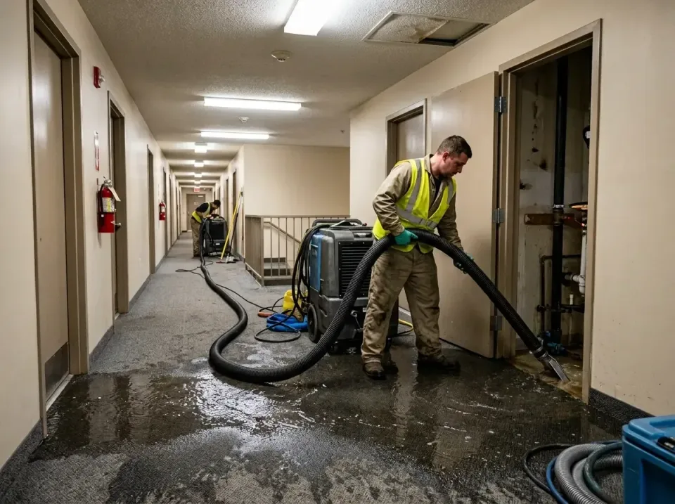 multi-unit-apartment-hallway-f-005 — frequently asked questions, Emergency Burst Pipe Water Extraction & Removal in Bolivar,…